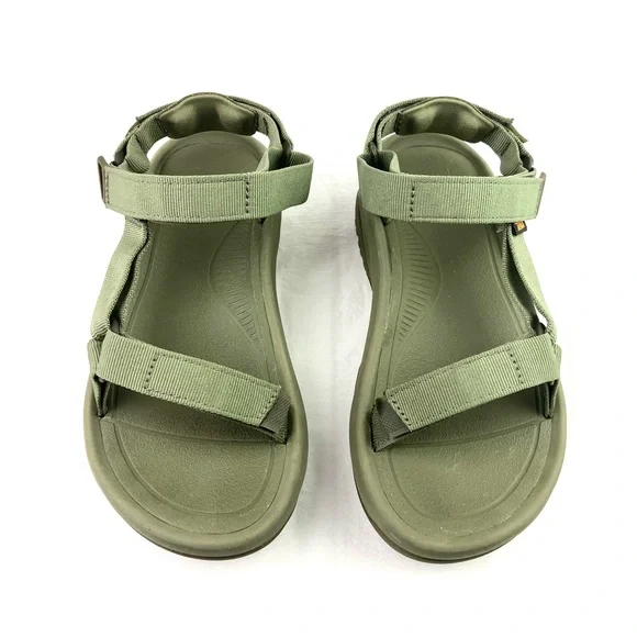 Teva Hurricane XLT2 Ampsole Green Platform Sandals - Picture 3 of 10